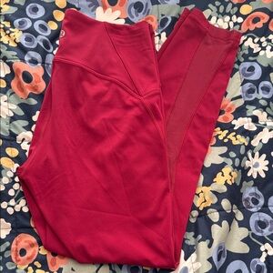 Lululemon Athletica Red Leggings